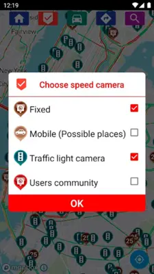 Speed Cameras Radar NAVIGATOR android App screenshot 9